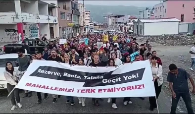 Hatay’da Rezerv Alanı İlanına Karşı Vatandaşların Tepkisi