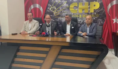 CHP Heyeti Eti Krom İşçilerine Destek İçin Elazığ’a Geldi