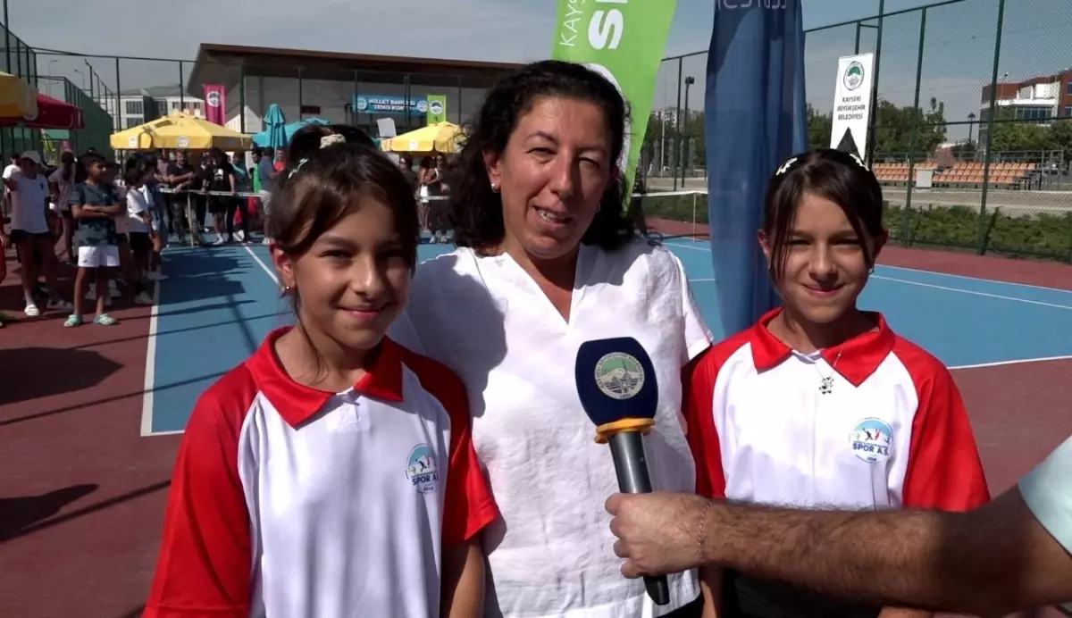 Kayseri’de 12 Yaş Tenis Turnuvası Başarıyla Gerçekleşti